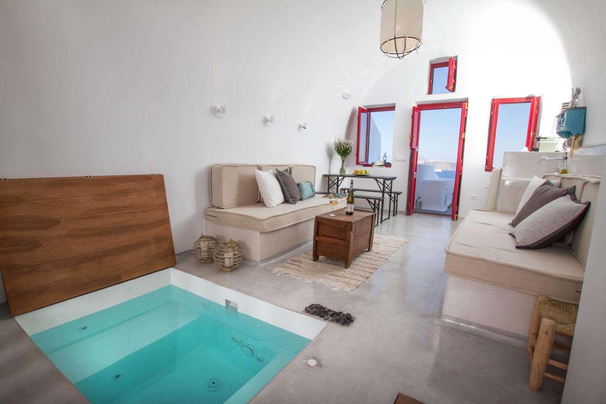 Вилла Hector Cave House Ия Экстерьер фото
